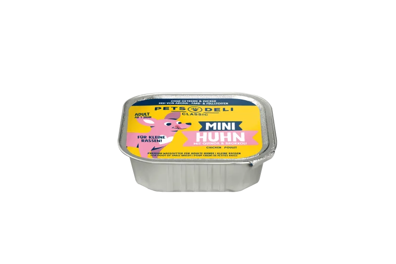 Pets Deli Mini Huhn mit Quinoa, Brokkoli & Himbeere 100g